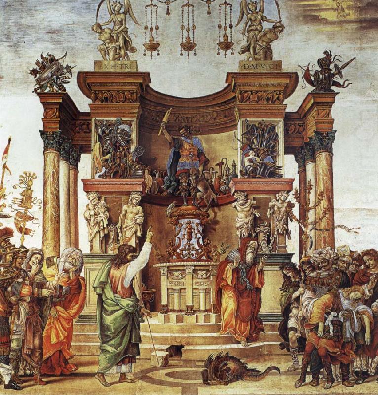 Filippino Lippi The Hl. Philippus and the dragon china oil painting image